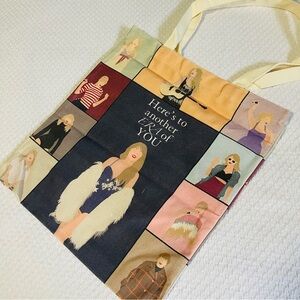Taylor swift canvas tote bag